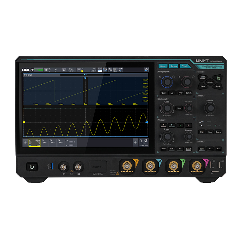 MSO3000HD系列高分辨率示波器